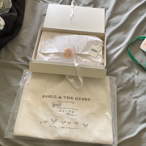 Spell canyon moon mesh duster off white XS BNWT - Picture 4 of 16